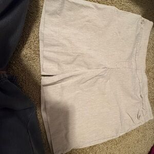 Hilary Radley High Waist Cream Shorts